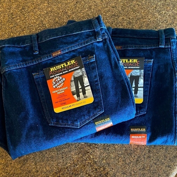 Rustler Other - Rustler Advantage Heavyweight Jeans 2 pair NWT​​​​​​​​​​